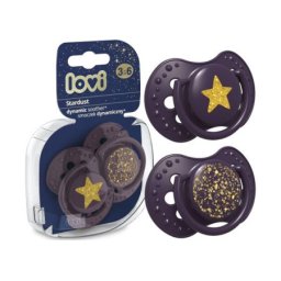Lovi silicone dynamic varalica 3-6m (2kom) - stardust violet ( 22/893_violet )