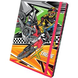 FASCIKLA SA GUMOM A4 3D BOX MOTORCYCLE EXTREME OP*
