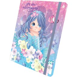 FASCIKLA SA GUMOM A4 3D BOX MERMAID OP*