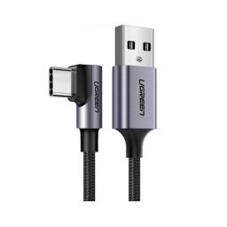 Kabl USB2.0 A muški-USB C muški ugaoni 1.0m