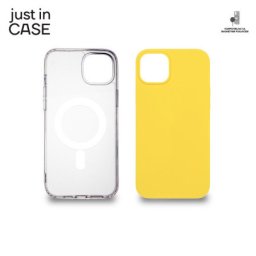 Just in case 2u1 extra case paket maski za telefon žuti za iPhone 14 plus ( MAGPL109YL )
