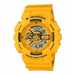 Unisex casio g shock Žuti analogno digitalni sportski ručni sat sa Žutim kaišem ( ga-110slc-9aer )