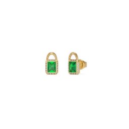 Ženske guess shiny padlock zlatne mindjuše od hirurškog Čelika ( jube02194jwyggnt/u )