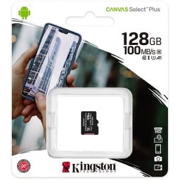 MICRO SD.128GB KINGSTON bez adaptera SDCS2/128GBSP