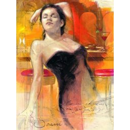 Beauty lady, uramljena slika 60x80cm