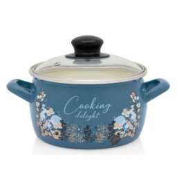 Metalac duboka šerpa Cooking Delight 16cm/2,2lit plava ( 365573 )
