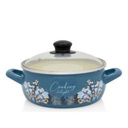 Metalac plitka šerpa Cooking Delight 16cm/1,5lit plava ( 365576 )