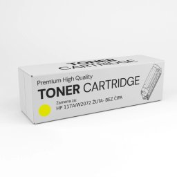 HP 117A | W2072 Yellow žuti Toner Kompatibilni Bez Čipa