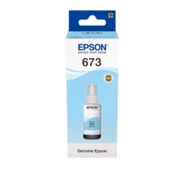 Epson 673 | T6735 Light Cyan svetloplavi Original mastilo 70 ml