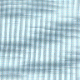 Komarnik mikrofiber - plava / 1,0 m