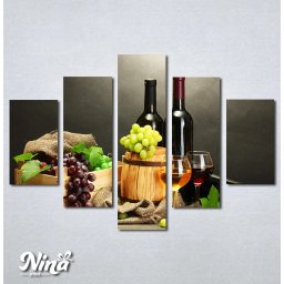 Slike na platnu Vino i grozdje Nina478_5