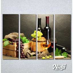 Slike na platnu Vino i grozdje Nina478_4