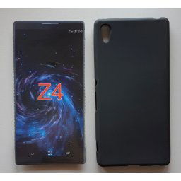 TPU Pudding maska za Xperia Z4 (5.2") 2015, crna