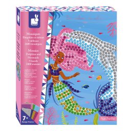 Kreativni set - Mozaik Delfini i sirene