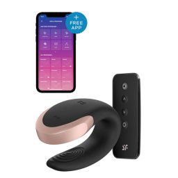 Vibrator za parove aplikacija SATISFYER DOUBLE LOVE