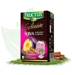 ČAJ SLJIVA SA RUMOM I CIMETOM 60G