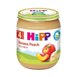 HIPP KAŠICA BANANA I BRESKVA 125G