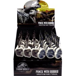 OLOVKA GRAFITNA + GUMICA SET 570924 JURASSIC