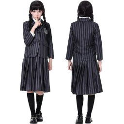Kostim haljina Wednesday Addams u više dezena