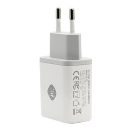 Kucni punjac Teracell Evolution DLS-TC07 PD 20W Type-C kabel beli