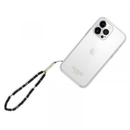 Vezica za mobilni Guess Strap Heishi Beads crna
