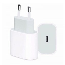 Kucni punjac PD 20W za iPhone sa PD Lightning kablom CE beli