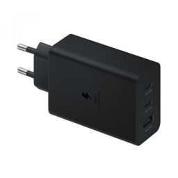 SAMSUNG kućni punjač 65W USBx2 + Type C crni EP-T6530-NBE bez kabla