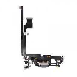 Flet za Iphone 12 Pro Max sa konektorom punjenja crni