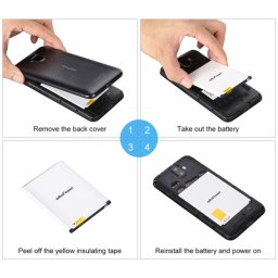 Baterija za Ulefone S8/S8 Pro 3000 mAh