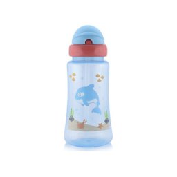 Lorelli sportska solja 300ml sa slamcicom - blue ( 10200930001 )