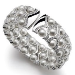 Ženska oliver weber contessa pearl narukvica sa swarovski perlama ( 32063 )