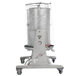 Vodena Inox presa za grožđe 160L Zottel