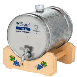 Bure za rakiju Zottel inox - ležeće 12L