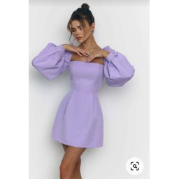 Haljina za malu maturu lila