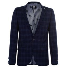 Twisted Tailor Check Blazer