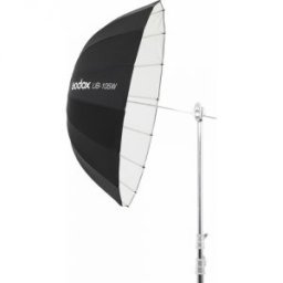 UB-105W White Parabolic Umbrella 105cm