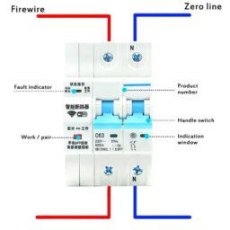 ZIGBEE-SMART-SWITCH BREAKER Gembird Tuya prekidac-osigurac APP Glasovna kontrola Alexa Google Smart
