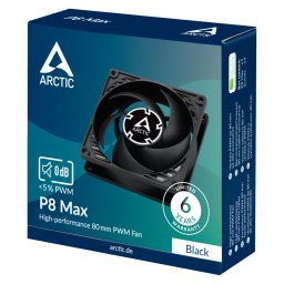 Ventilator za kućište Arctic P8 MAX, 8cm, 4 pin, up to 5000 rpm, ACFAN00286A