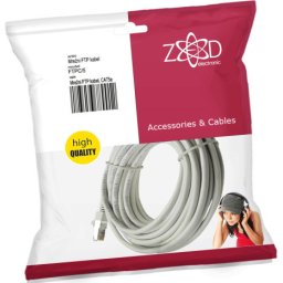 Zed electronic mrežni FTP kabel, CAT5E, 5 met - FTPC/5