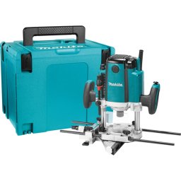 Električna glodalica za drvo - frezer 1650W Makita i MakPac kofer (RP1803FXJ)