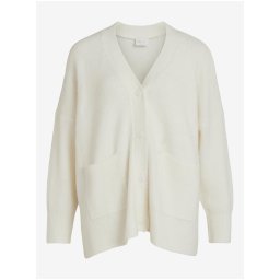 White cardigan VILA Flinka - Women's