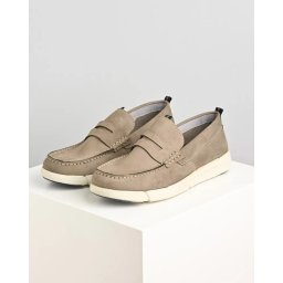 Kožne muške mokasine 401-2 bež