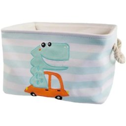 Kinder home sklopiva kutija za odlaganje igračaka i odeće plava ( GH-KK01 )