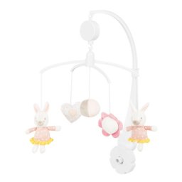 KikkaBoo muzička vrteška za krevetac Rabbits in Love ( KKB10336 )