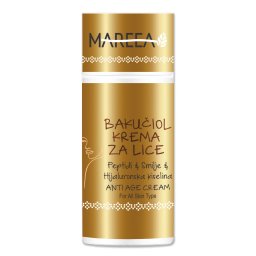 PRIRODNA KREMA SA SMILJEM, BAKUČIOLOM ( PRIRODNI RETINOL ), PEPTIDIMA I HIJALURONSKOM KISELINOM 50ML