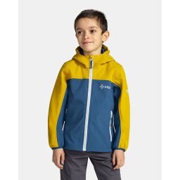 Boys' softshell jacket Kilpi RAVIO-J Dark blue