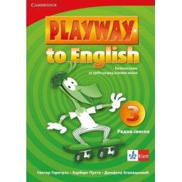 Playway to English 3, radna sveska za engleski jezik za 3. razred osnovne škole (QR) Klett
