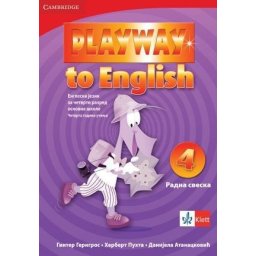 Playway to English 4, radna sveska za engleski jezik za 4. razred osnovne škole (QR) Klett