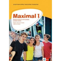Maximal 1, radna sveska za nemački jezik za 5. razred osnovne škole (QR) Klett