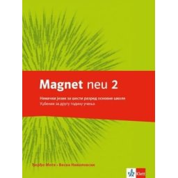 Magnet Neu 2, udžbenik za nemački jezik za 6. razred osnovne škole (QR) Klett
